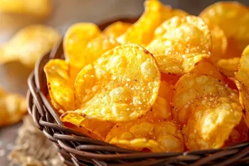دیگه از فروشگاه چیپس نخر ! بیا بهت چیپس سیب زمینی ترد و خوشمزه یاد بدم !