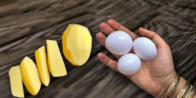 دو غذای ساده بدون