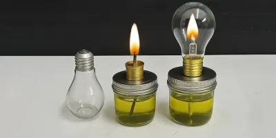 لامپ های سوخته را