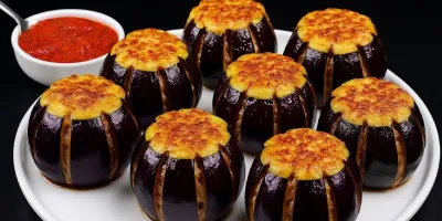 طرز تهیه بادمجان