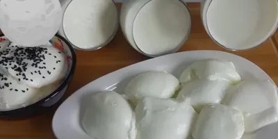 طرز تهیه ماست سفت