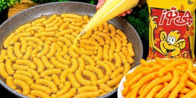 طرز تهیه پفک چی توز