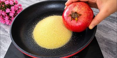 طرز تهیه حلوای انار