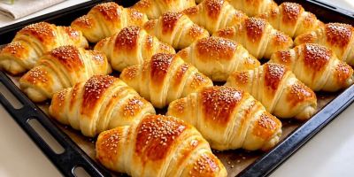 طرز تهیه کروسان