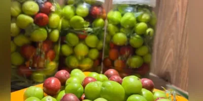 طرز تهیه ترشی گوجه