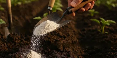 چگونه خاک سفت گلدان