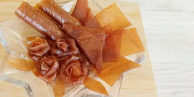 طرز تهیه لواشک