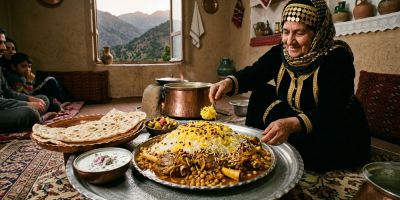 طرز تهیه زیربرنجی