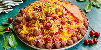 طرز تهیه آلبالو پلو