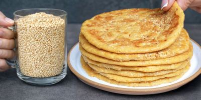با یک پیمانه کنجد،