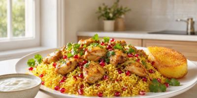 طرز تهیه انار پلو