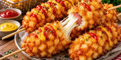 طرز تهیه کورن داگ