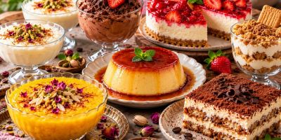 طرز تهیه ۷ دسر