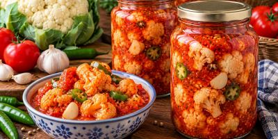 طرز تهیه ترشی گل