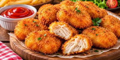 طرز تهیه ناگت مرغ