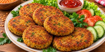 طرز تهیه کتلت دال