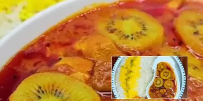 طرز تهیه خورش کیوی،