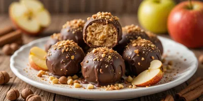 طرز تهیه ترافل سیب