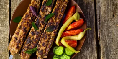 مراحل تهیه کباب