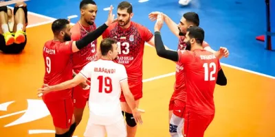 زمان بازی والیبال