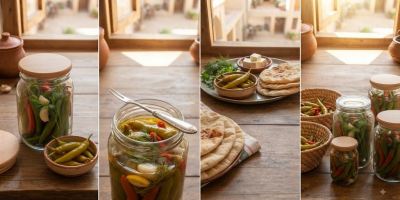 طرز تهیه ترشی فلفل