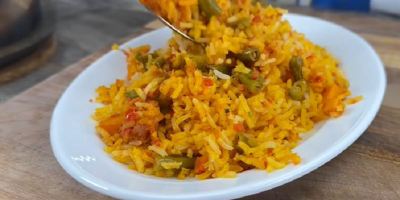 طرز تهیه لوبیا پلو