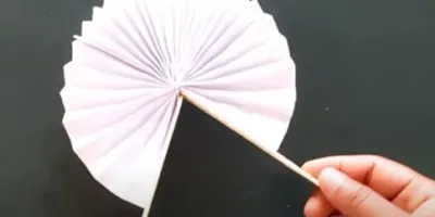 ساخت کاردستی بادبزن