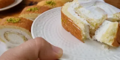 تهیه رولت خامه ای