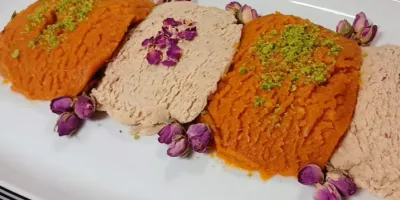 تهیه حلوا کفگیری