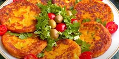 تهیه کوکو سیب زمینی