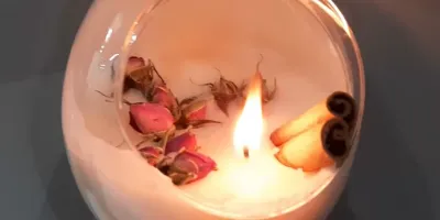 نحوه ساختن شمع و