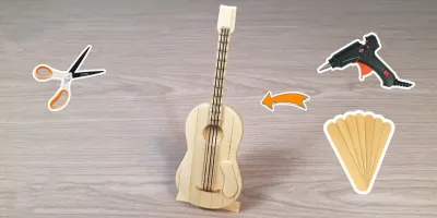 ساخت مینی گیتار با