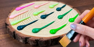 نقاشی منظره آسمان