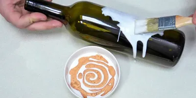 ساخت گلدان زیبا با
