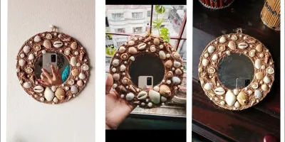ساخت آینه دیواری