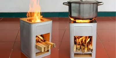 آموزش ساخت اجاق