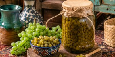 غوره شور خانگی با