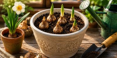 کاشت پیاز گل نرگس