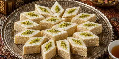 شیرینی میکادو سفید؛