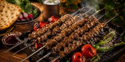 دل مرغ کبابی نرم و