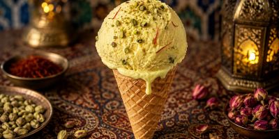 طرز تهیه بستنی