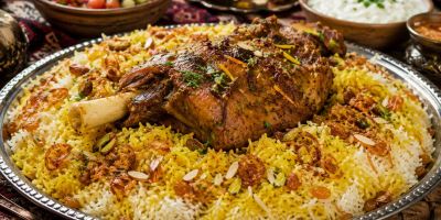 مندی یمنی؛ چلوگوشت