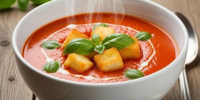 طرز تهیه سوپ گوجه