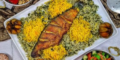 طرز تهیه سبزی پلو