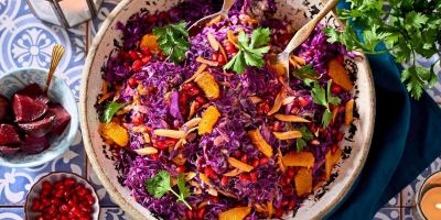 طرز تهیه سالاد انار