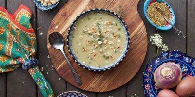 طرز تهیه آش شلغم
