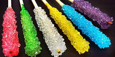 ساخت نبات کریستالی