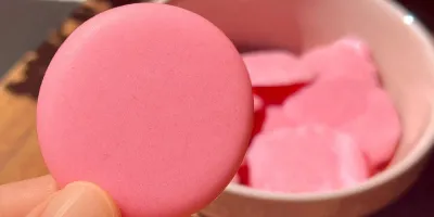 دسر لیمو و توت