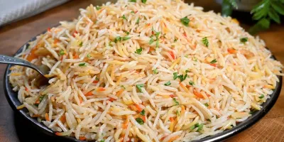 طرز پخت برنجت رو