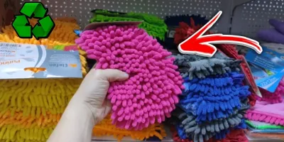 فقط با یک پارچه
